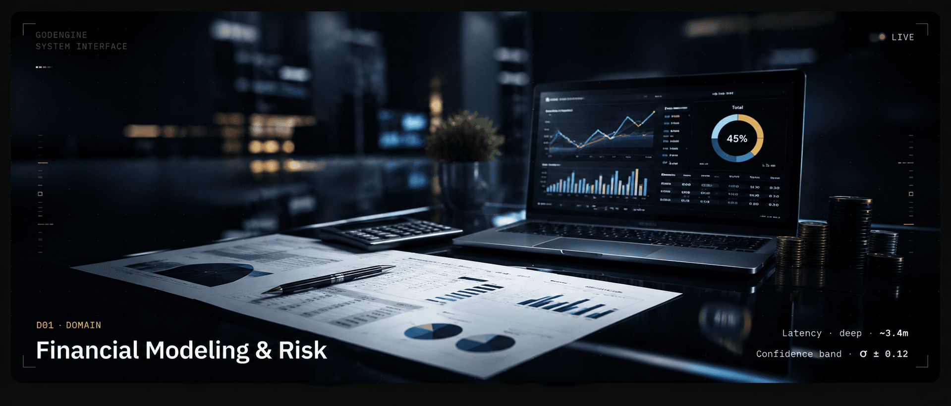Financial Modeling & Risk — GodEngine domain pack
